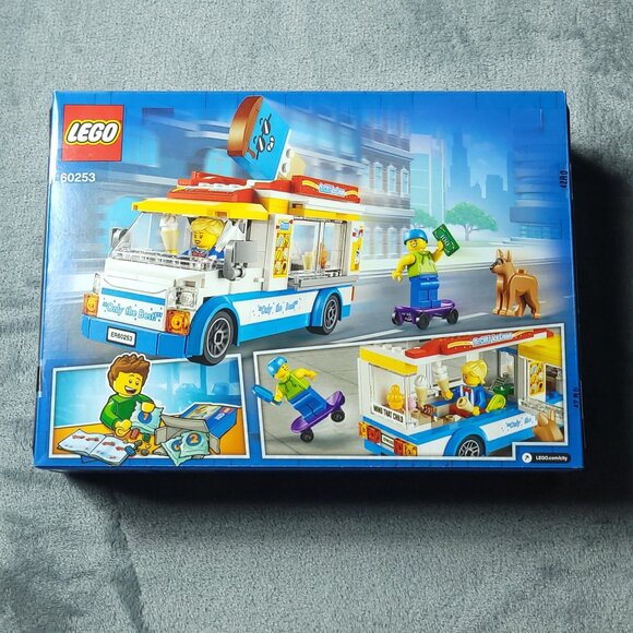 Lego City Ice-Cream Truck Building Toy 60253 200 Pcs Age 5+ Building Fun - Picture 4 of 5